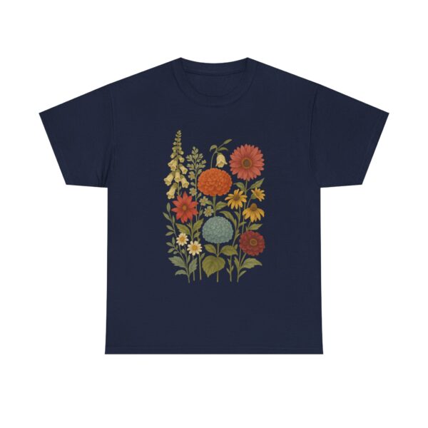Vintage Botanical Garden Floral T-Shirt, Nature Lover Gift, Boho Shirt