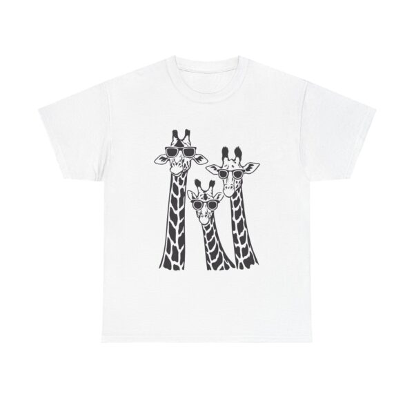 Cool Giraffe Graphic Tee, Summer Shirt, Gift for Animal Lovers - Image 2