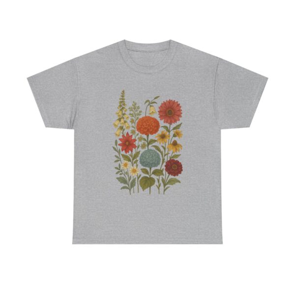 Vintage Botanical Garden Floral T-Shirt, Nature Lover Gift, Boho Shirt - Image 5