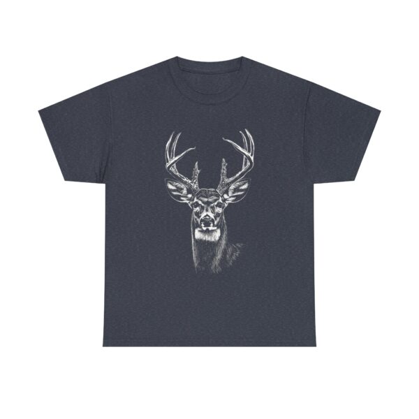 Whitetail Deer Buck Head Unisex T-Shirt - Nature & Wildlife Enthusiast Apparel - Image 7