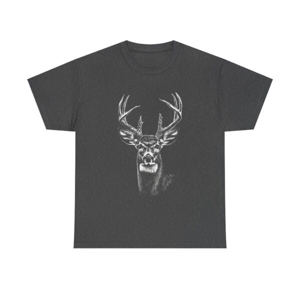 Whitetail Deer Buck Head Unisex T-Shirt - Nature & Wildlife Enthusiast Apparel - Image 4