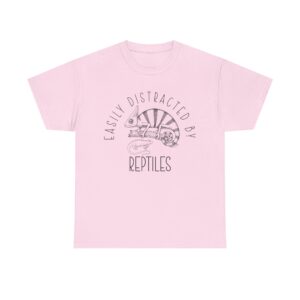 Vintage-style chameleon and lizard graphic with the phrase 