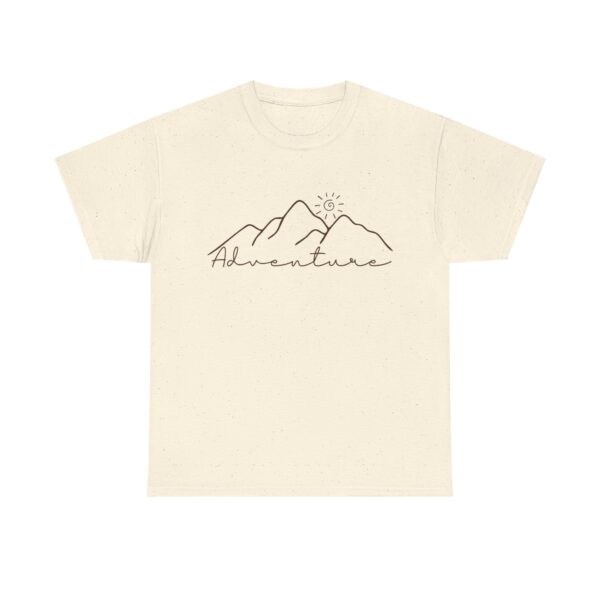 Minimalist Mountain Adventure Unisex T-Shirt – Nature Lover Hiking Tee for Outdoor Explorers - Image 5