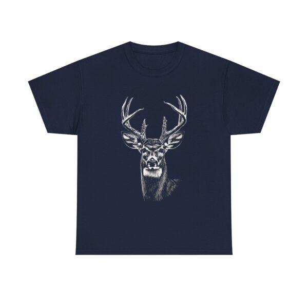 Whitetail Deer Buck Head Unisex T-Shirt - Nature & Wildlife Enthusiast Apparel - Image 6