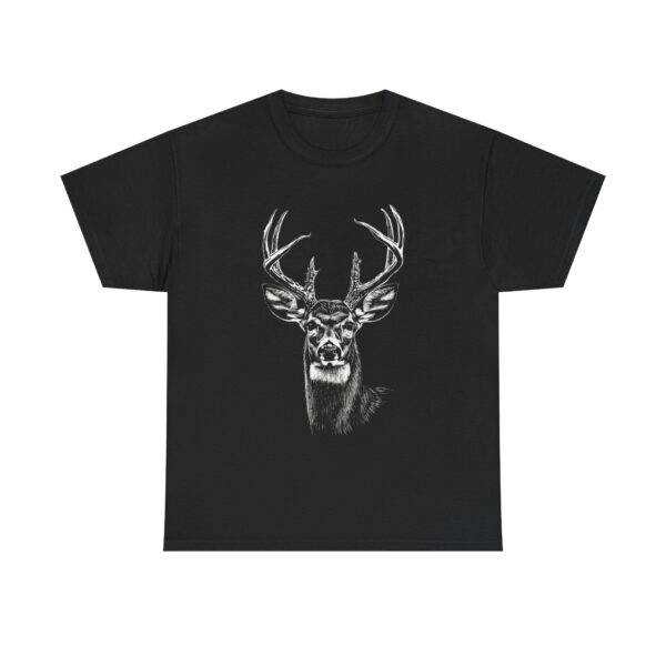Whitetail Deer Buck Head Unisex T-Shirt - Nature & Wildlife Enthusiast Apparel