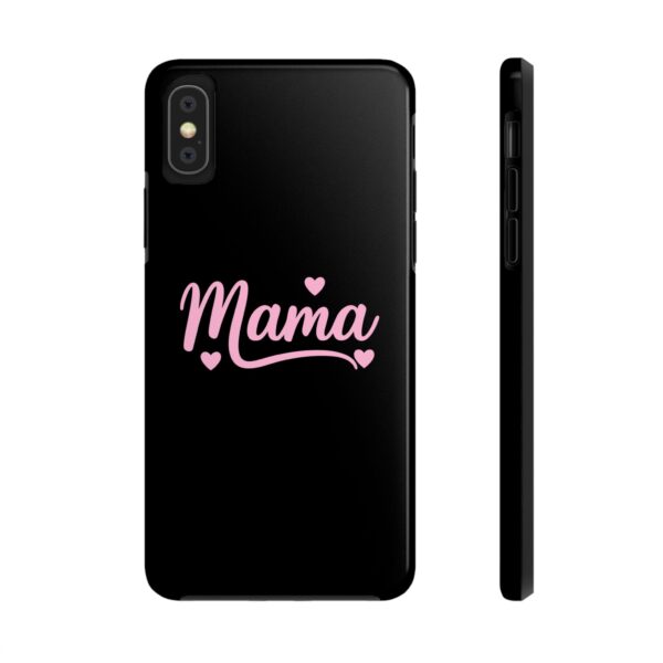 Mama Phone Case – Cute Pink Heart Design for Moms | Mother's Day Gift | Durable Phone Protection - Image 6