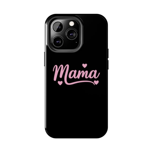 Mama Phone Case – Cute Pink Heart Design for Moms | Mother's Day Gift | Durable Phone Protection - Image 48