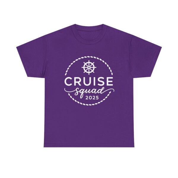 Cruise Squad 2025 Unisex T-Shirt – Nautical Vacation Group Tee for Matching Cruise Crew - Image 7