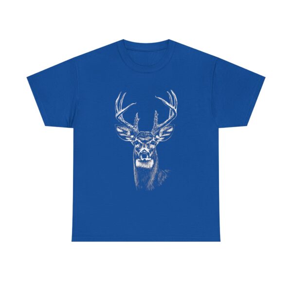 Whitetail Deer Buck Head Unisex T-Shirt - Nature & Wildlife Enthusiast Apparel - Image 5