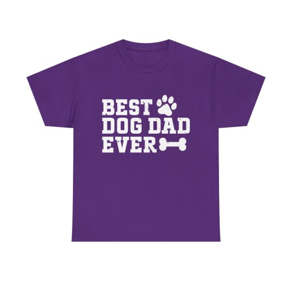 Best Dog Dad Ever T-Shirt – Funny Gift for Dog Lovers, Pet Owners & Fur Dads - Image 8