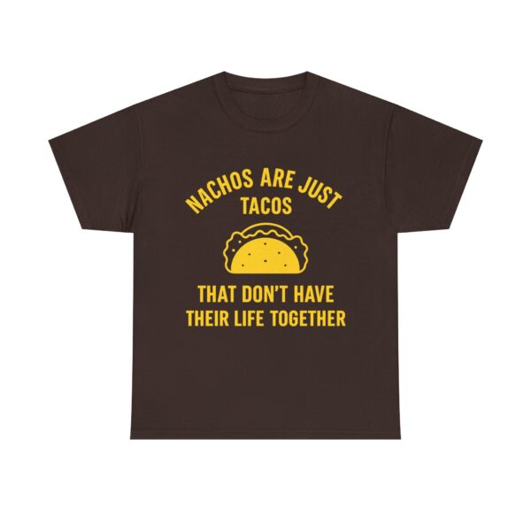 Funny Nachos vs Tacos Unisex T-Shirt – Foodie Humor Tee for Taco Lovers - Image 3