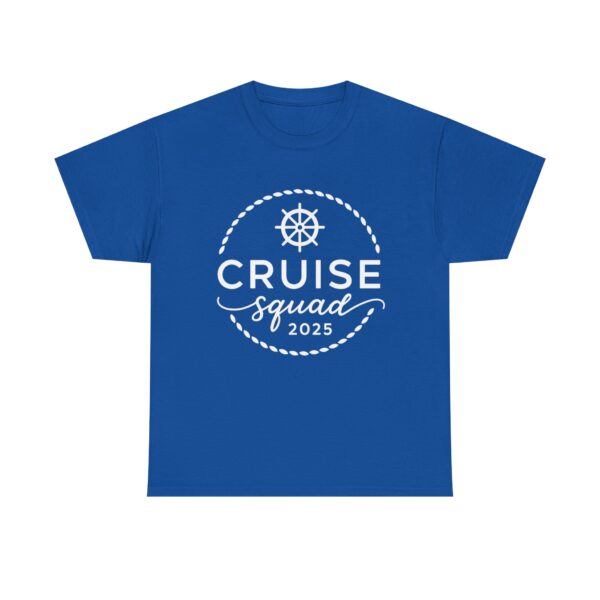 Cruise Squad 2025 Unisex T-Shirt – Nautical Vacation Group Tee for Matching Cruise Crew