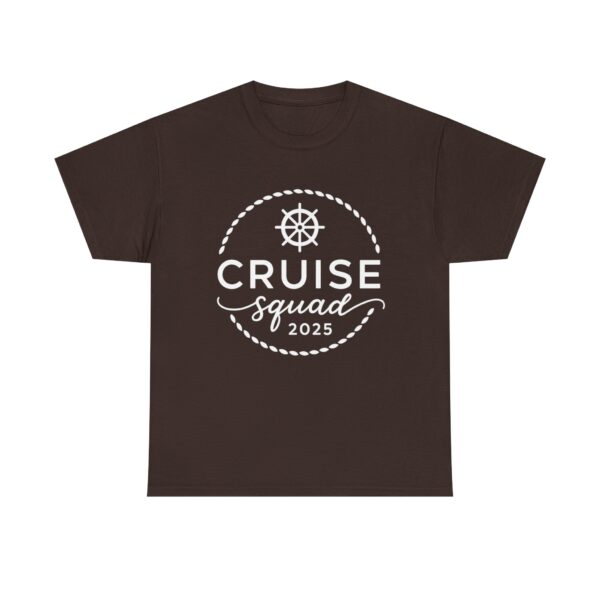 Cruise Squad 2025 Unisex T-Shirt – Nautical Vacation Group Tee for Matching Cruise Crew - Image 3