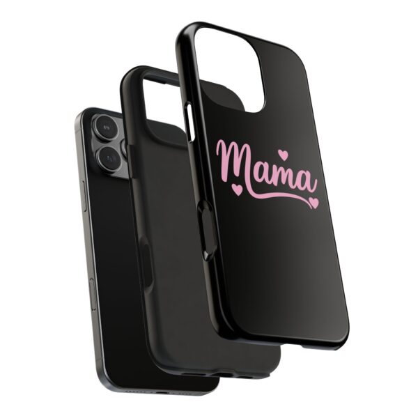 Mama Phone Case – Cute Pink Heart Design for Moms | Mother's Day Gift | Durable Phone Protection - Image 96