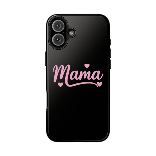Mama Phone Case – Cute Pink Heart Design for Moms | Mother's Day Gift | Durable Phone Protection - Image 100