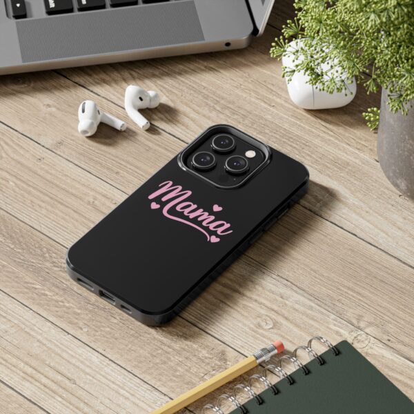 Mama Phone Case – Cute Pink Heart Design for Moms | Mother's Day Gift | Durable Phone Protection - Image 58