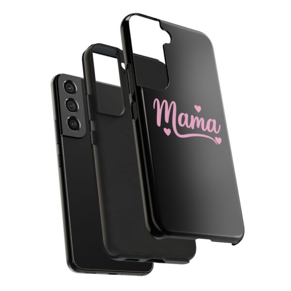 Mama Phone Case – Cute Pink Heart Design for Moms | Mother's Day Gift | Durable Phone Protection - Image 86