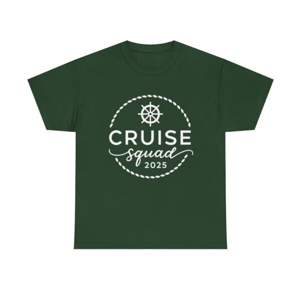 Cruise Squad 2025 Unisex T-Shirt – Nautical Vacation Group Tee for Matching Cruise Crew - Image 4