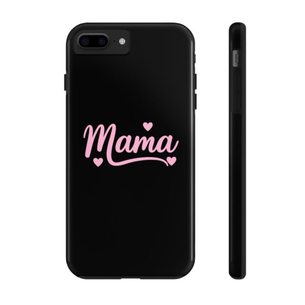 Mama Phone Case – Cute Pink Heart Design for Moms | Mother's Day Gift | Durable Phone Protection - Image 5