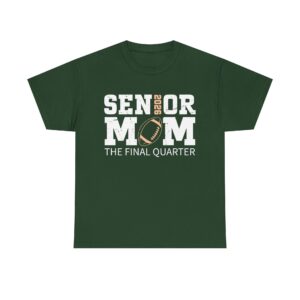 Senior Mom 2026 Football Shirt – The Final Quarter Tee for Proud Moms