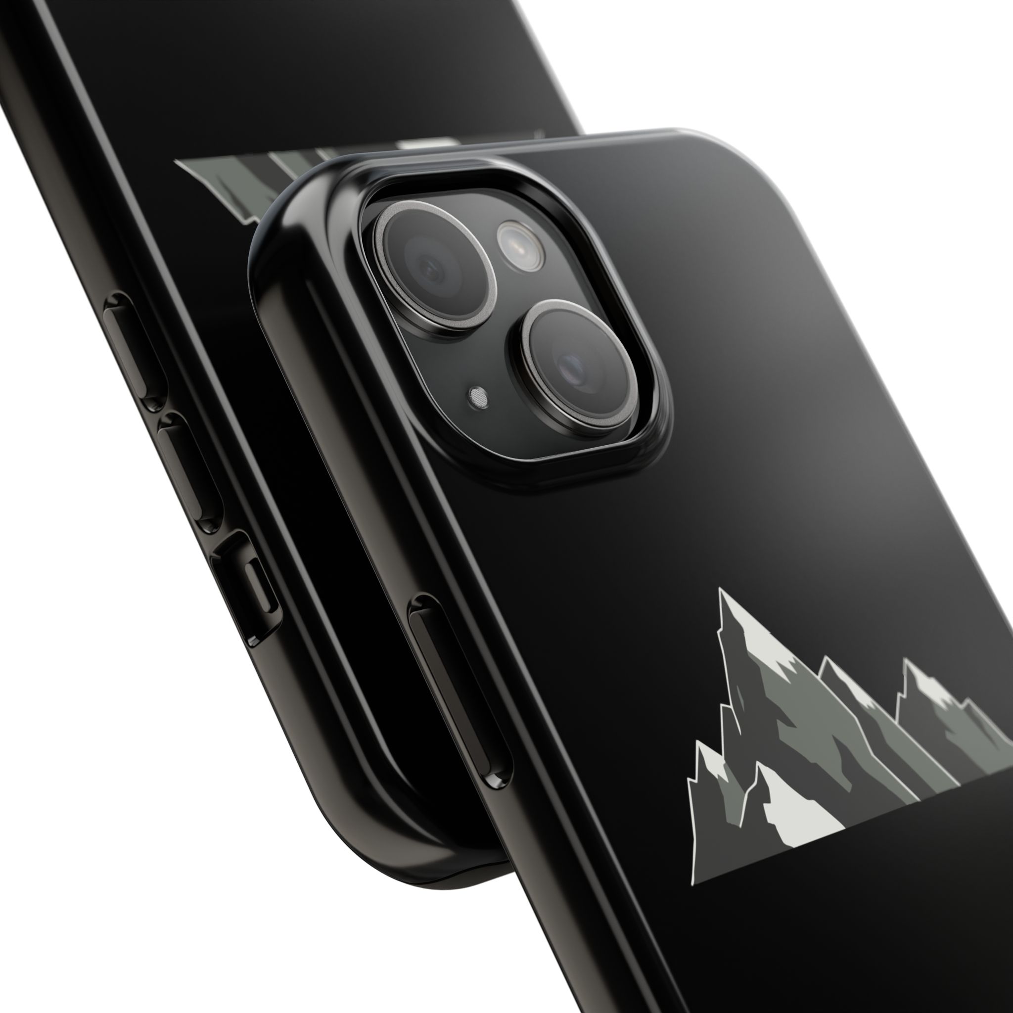 Mountain Landscape Minimalist Phone Case - Image 2