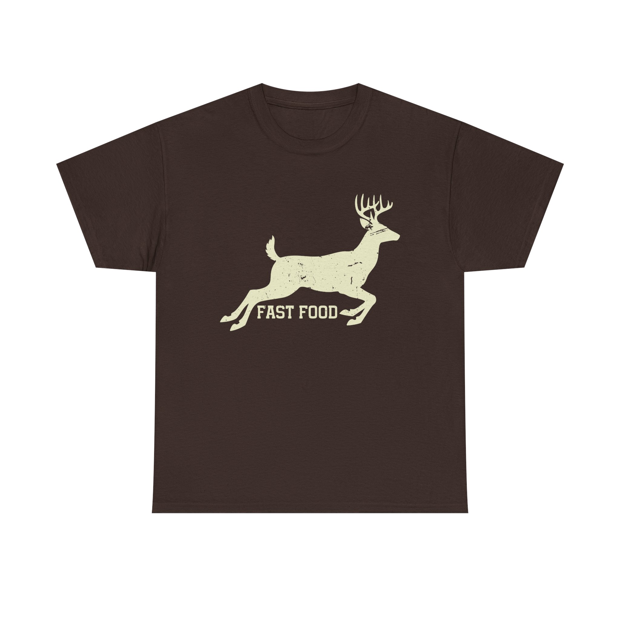 Funny Hunting T-Shirt – Fast Food Deer Hunting Design - Image 4